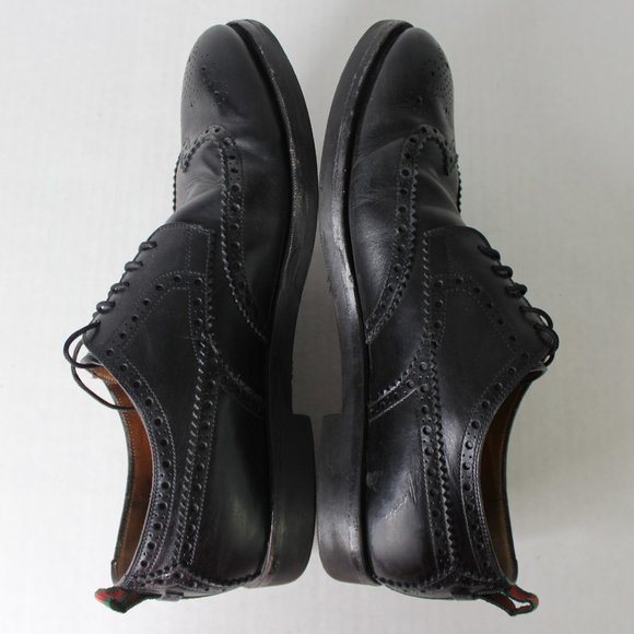 Gucci Made In Italy Wingtip Brogue Oxfords G500 - Picture 4 of 8